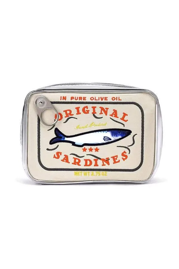 Sardine's Tin Can Gift Cosmetic Bag