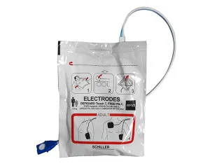 SCHILLER ADULT DEFIB PADS FRED PA-1