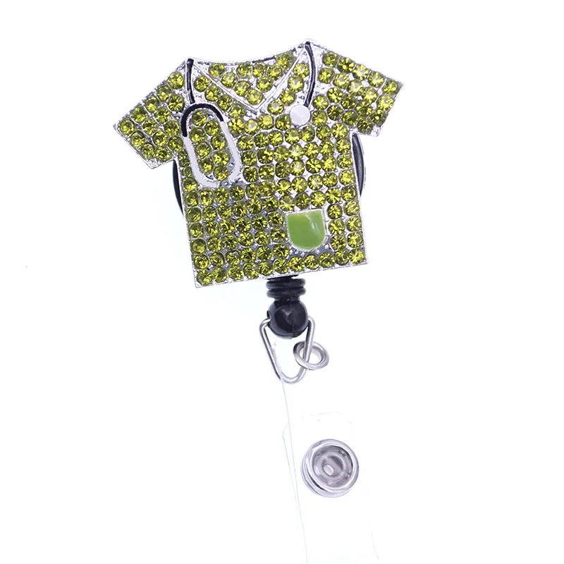 Scrub Top Badge Holder Reel