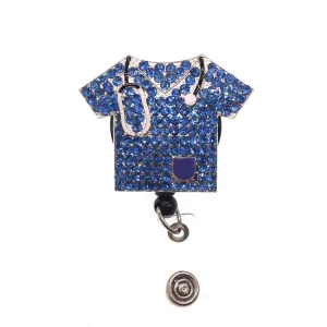 Scrub Top Badge Holder Reel