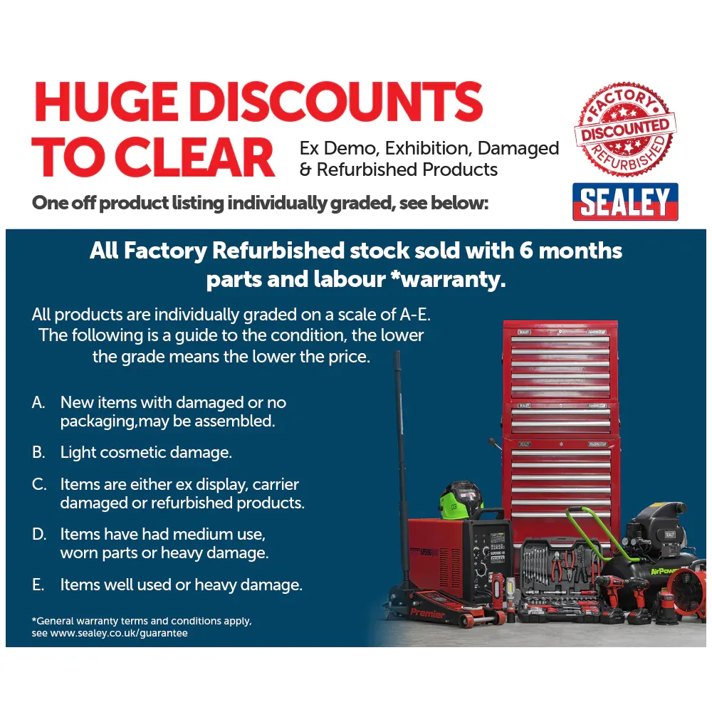 Sealey Air Dryer/Blower 2860cfm - B