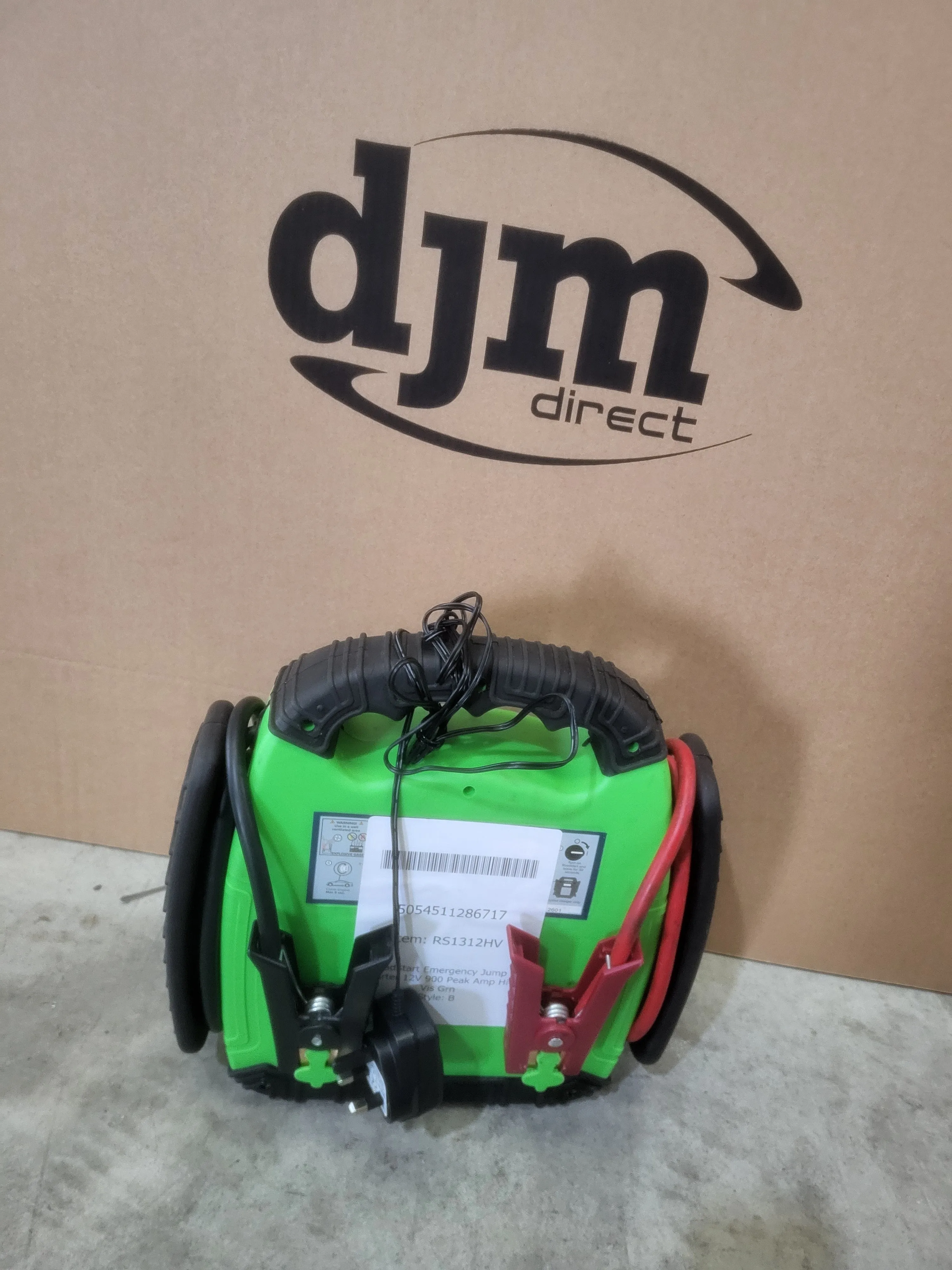 Sealey RoadStart Emergency Jump Starter 900A 12V - B