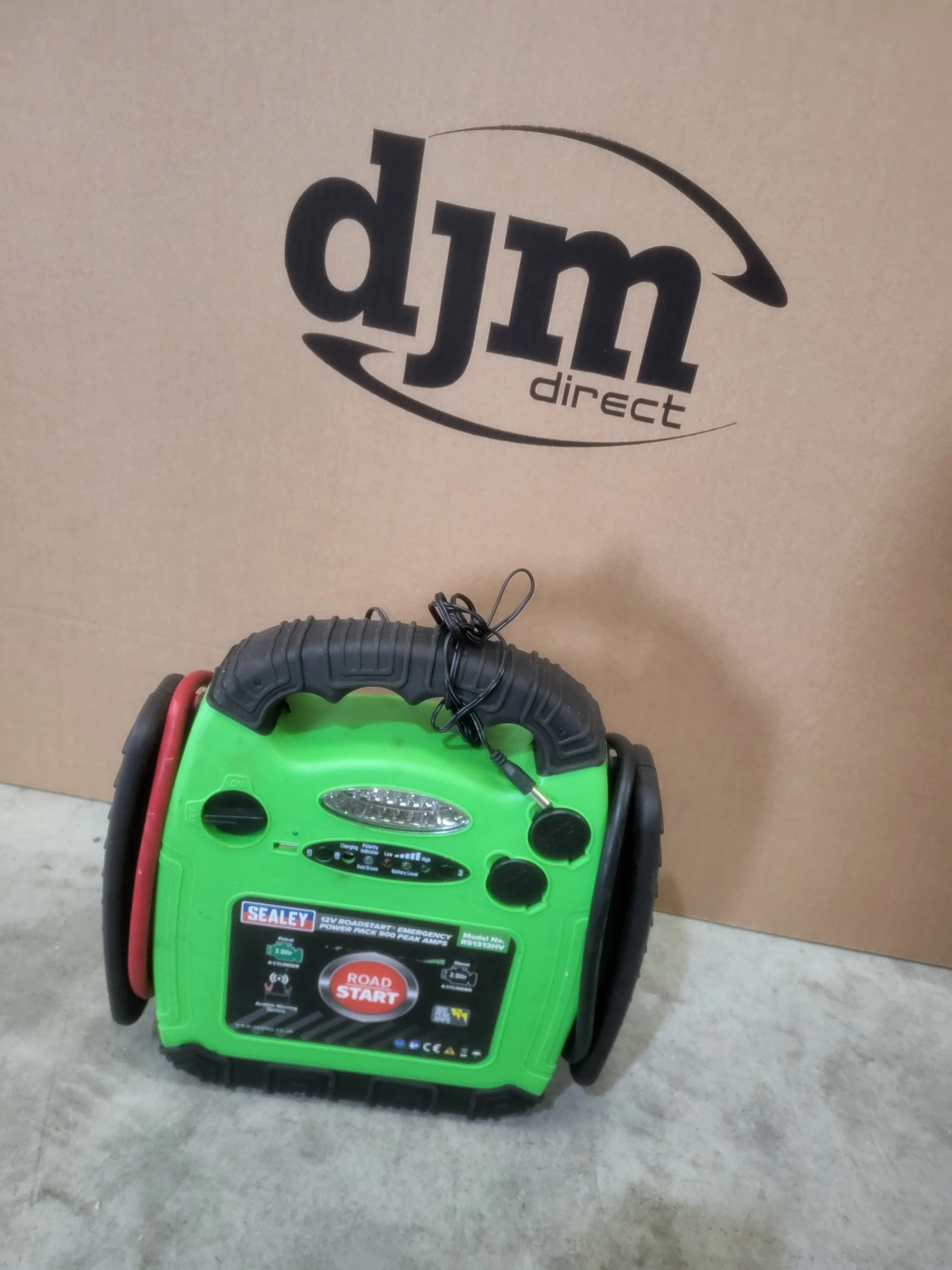 Sealey RoadStart Emergency Jump Starter 900A 12V - B
