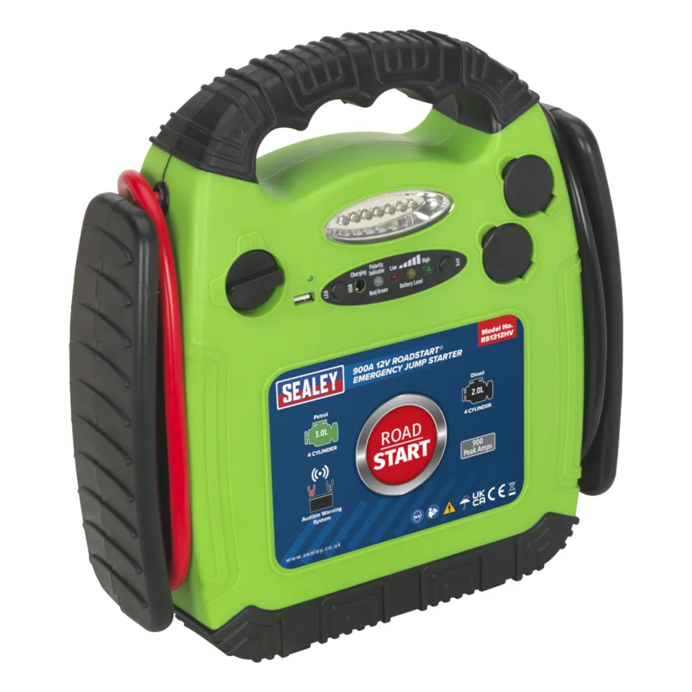Sealey RoadStart Emergency Jump Starter 900A 12V - B