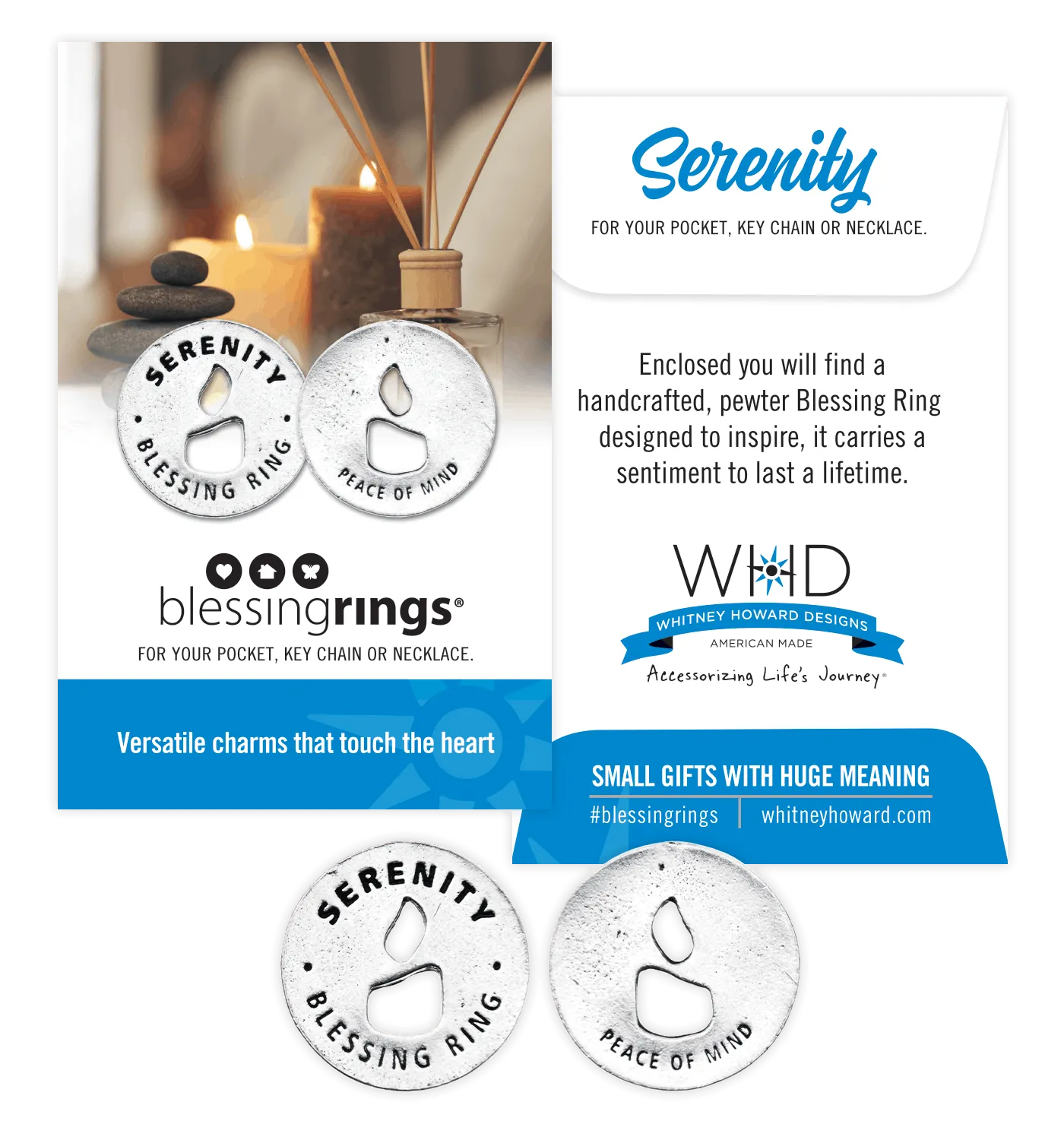 Serenity Blessing Ring Charm