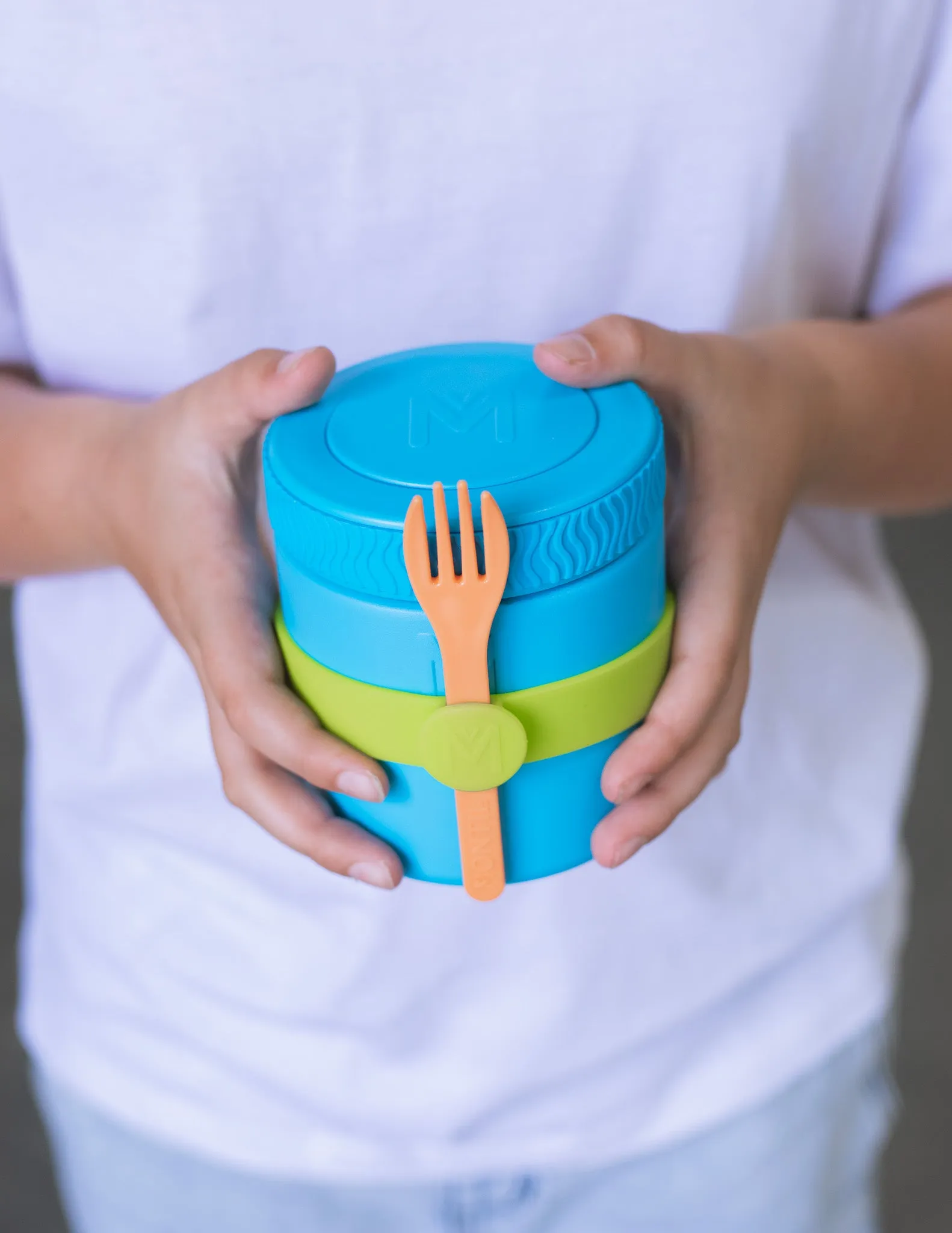 Silicone Lunch Cutlery Band