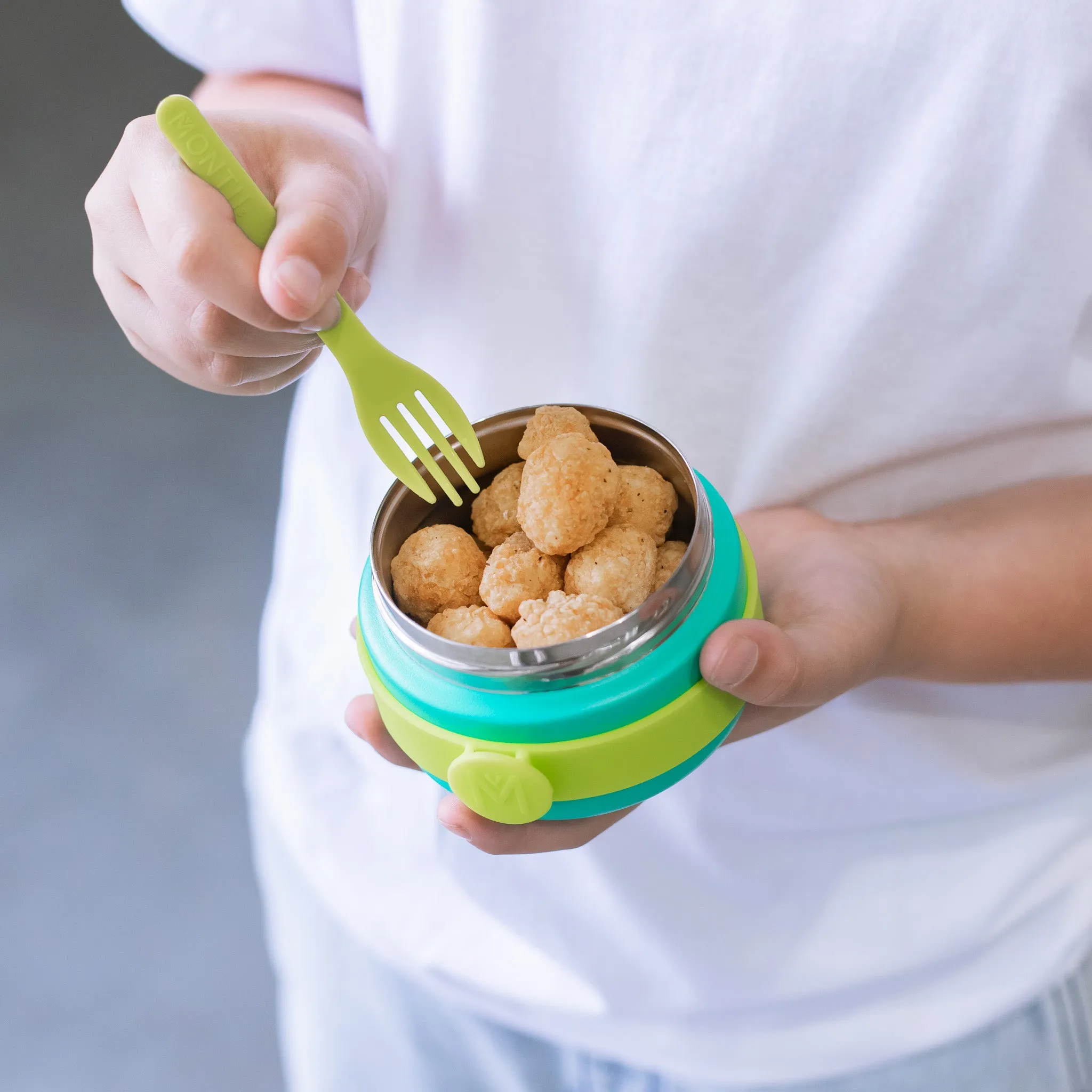 Silicone Lunch Cutlery Band