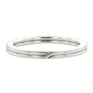 Silver Key Ring
