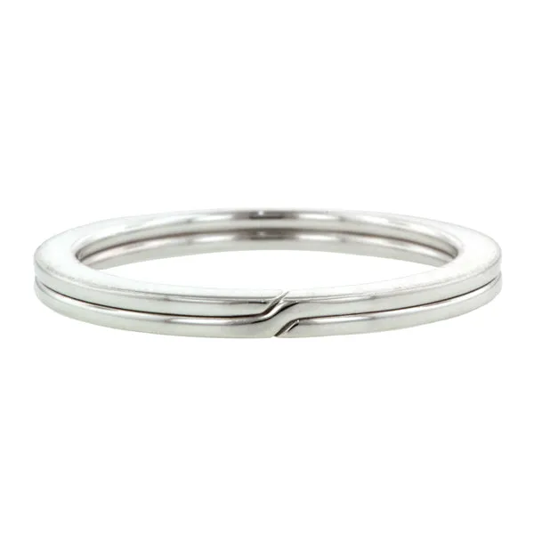 Silver Key Ring