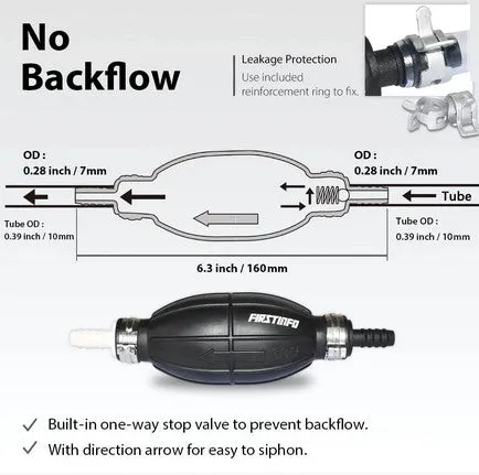 Siphon Fluid Transfer Hand Pump