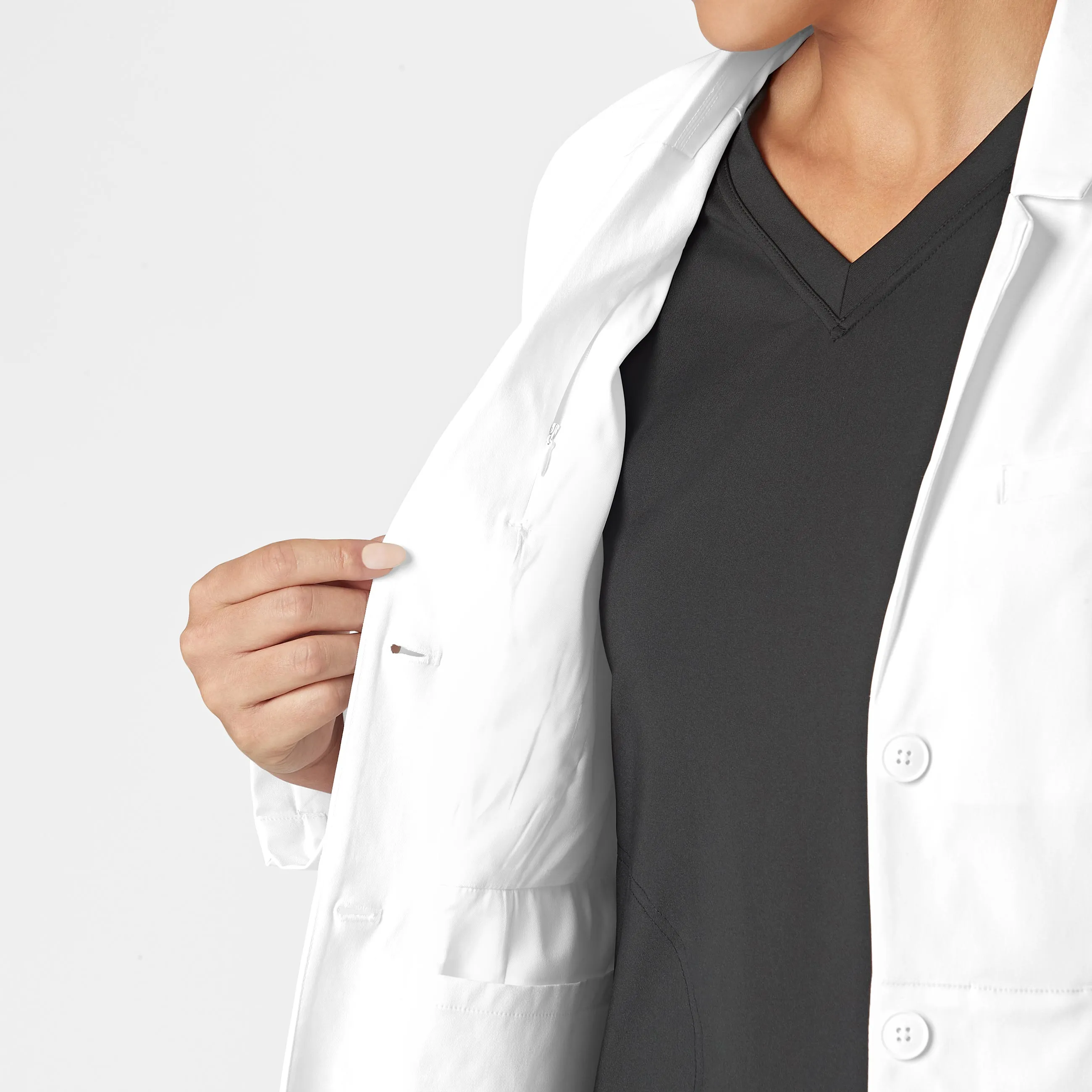 Slate 7272 28 Inch Doctors Coat White