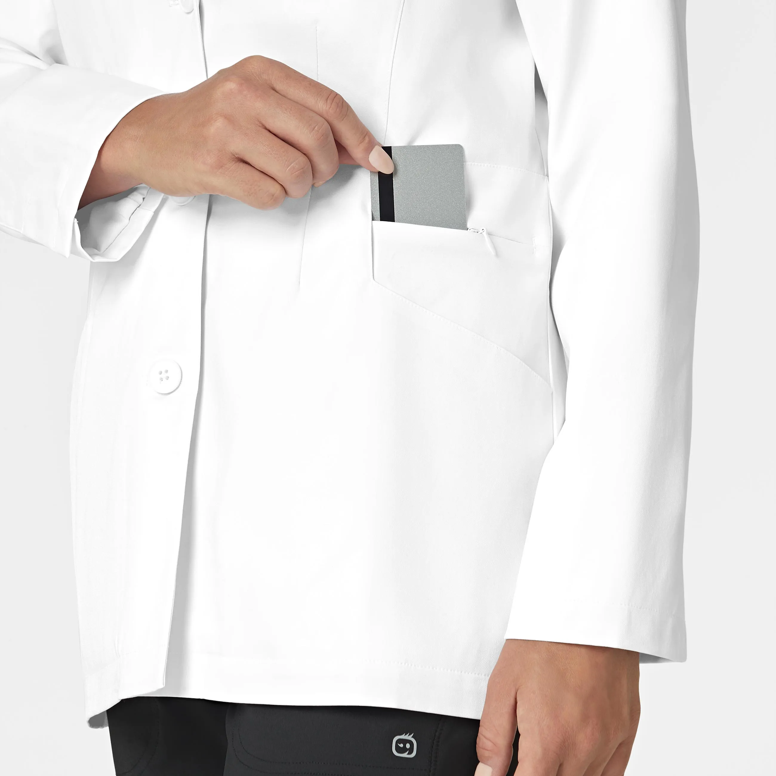 Slate 7272 28 Inch Doctors Coat White