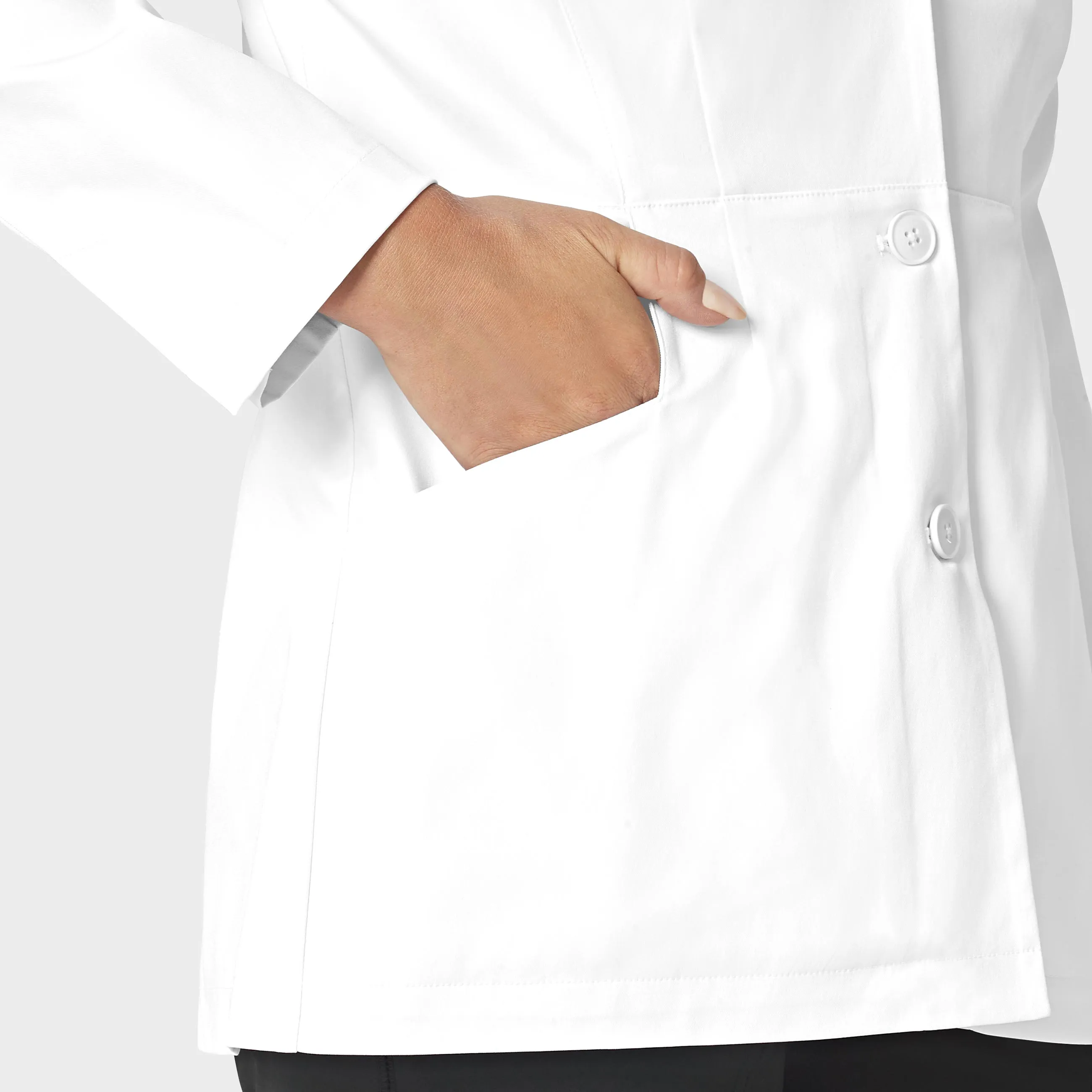 Slate 7272 28 Inch Doctors Coat White