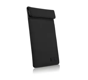 SLNT Faraday Sleeves for Phones Weatherproof Nylon Black