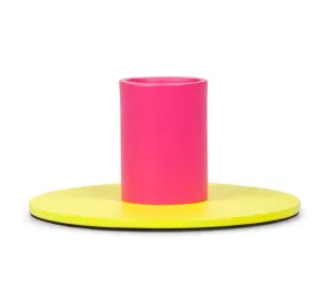 Small Candle Holder | Sulphur & Neyron Pink