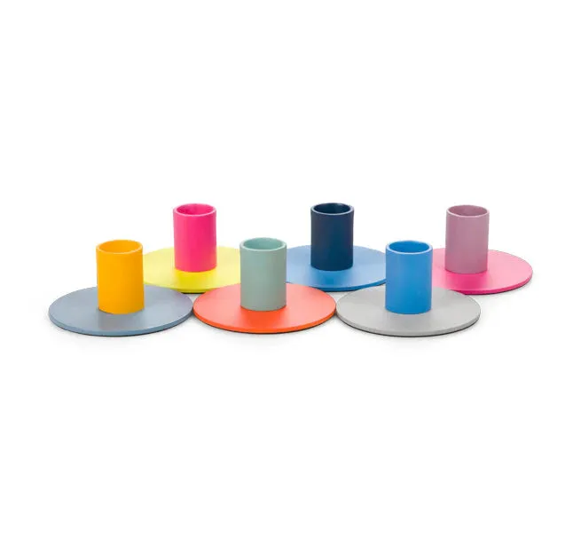 Small Candle Holder | Sulphur & Neyron Pink