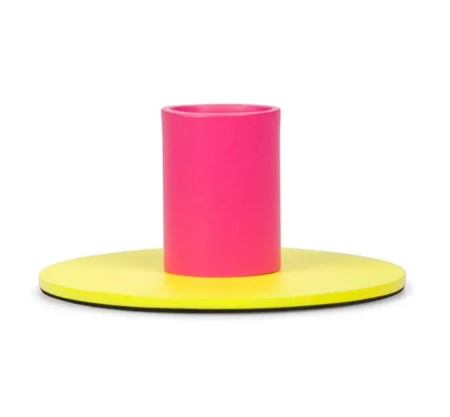 Small Candle Holder | Sulphur & Neyron Pink