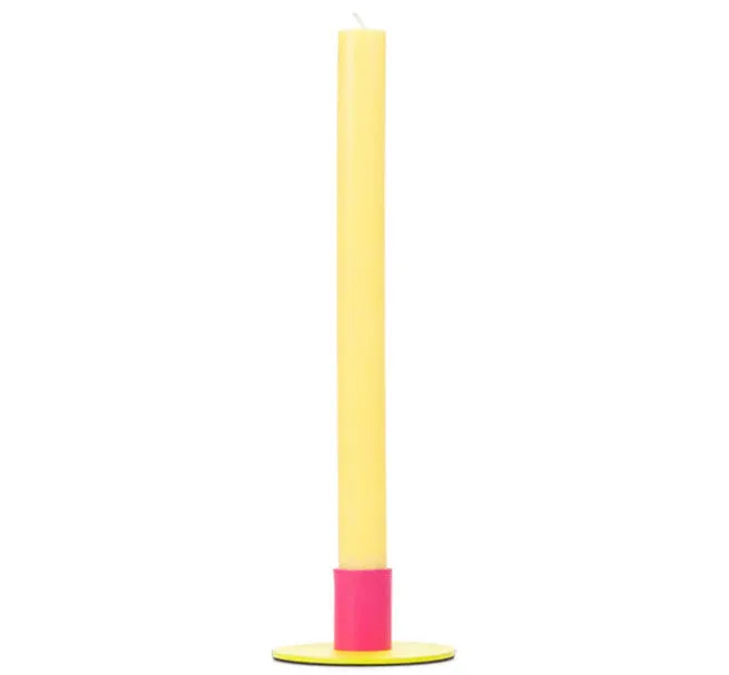 Small Candle Holder | Sulphur & Neyron Pink