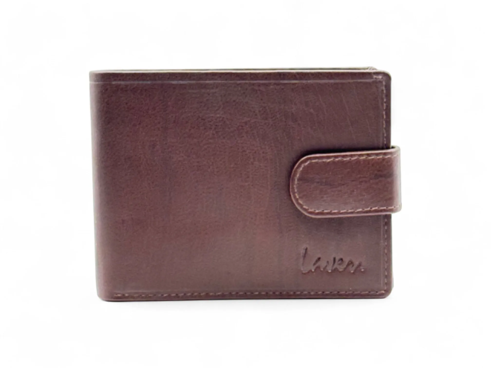 Smooth Premium 16 Card Billfold RFID Wallet with Coin Pocket with Loop #1001CL