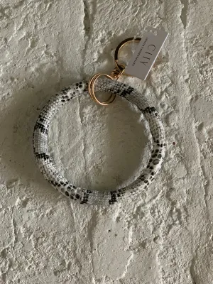 Snakeskin Key Ring