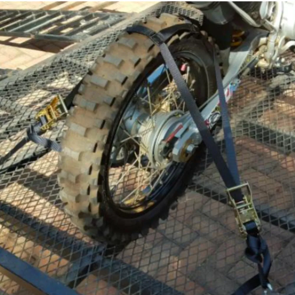 Snap Strap Rear Wheel 25mm Motorcycle Tie Downs