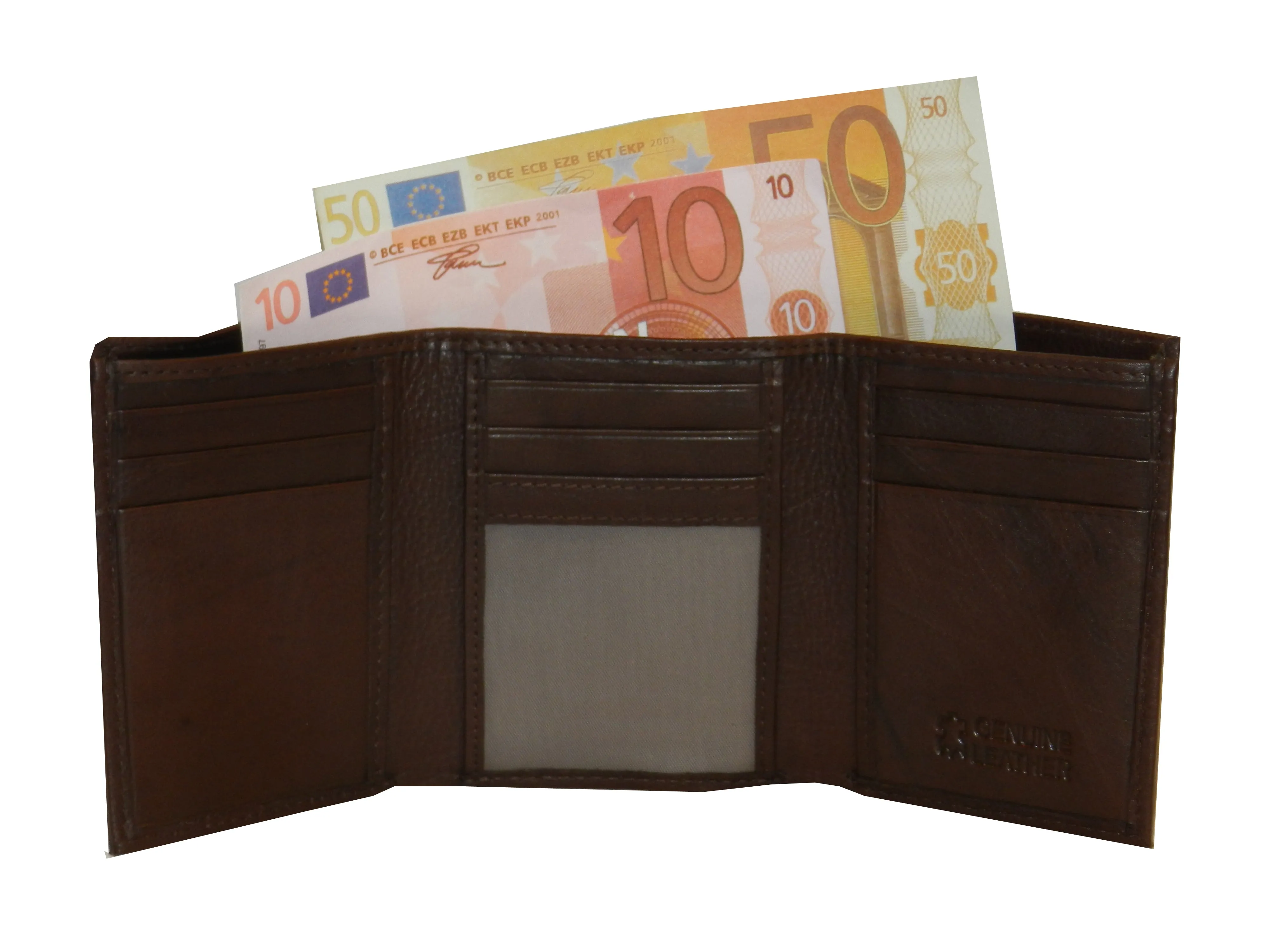 Special Logo Trifold Wallet Full Elastic #1508N [Elastic]