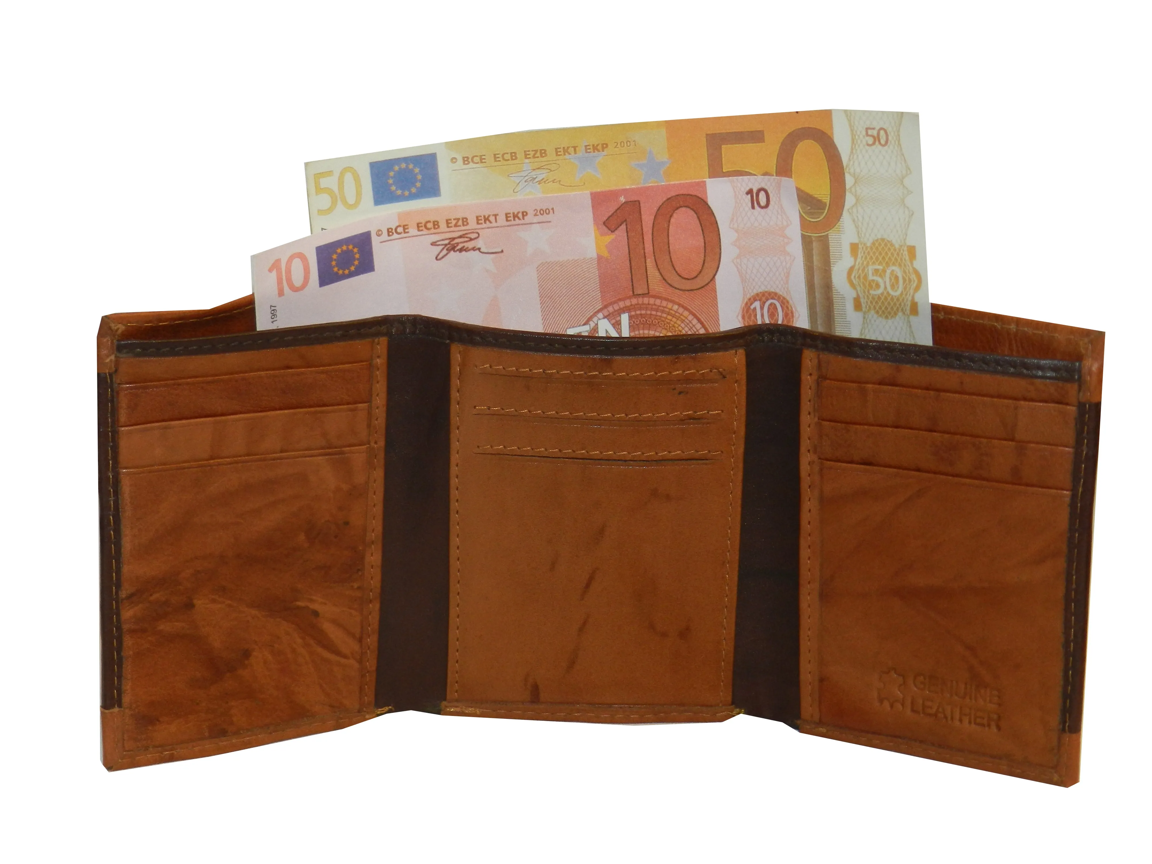 Special Logo Trifold Wallet Full Elastic #1508N [Elastic]
