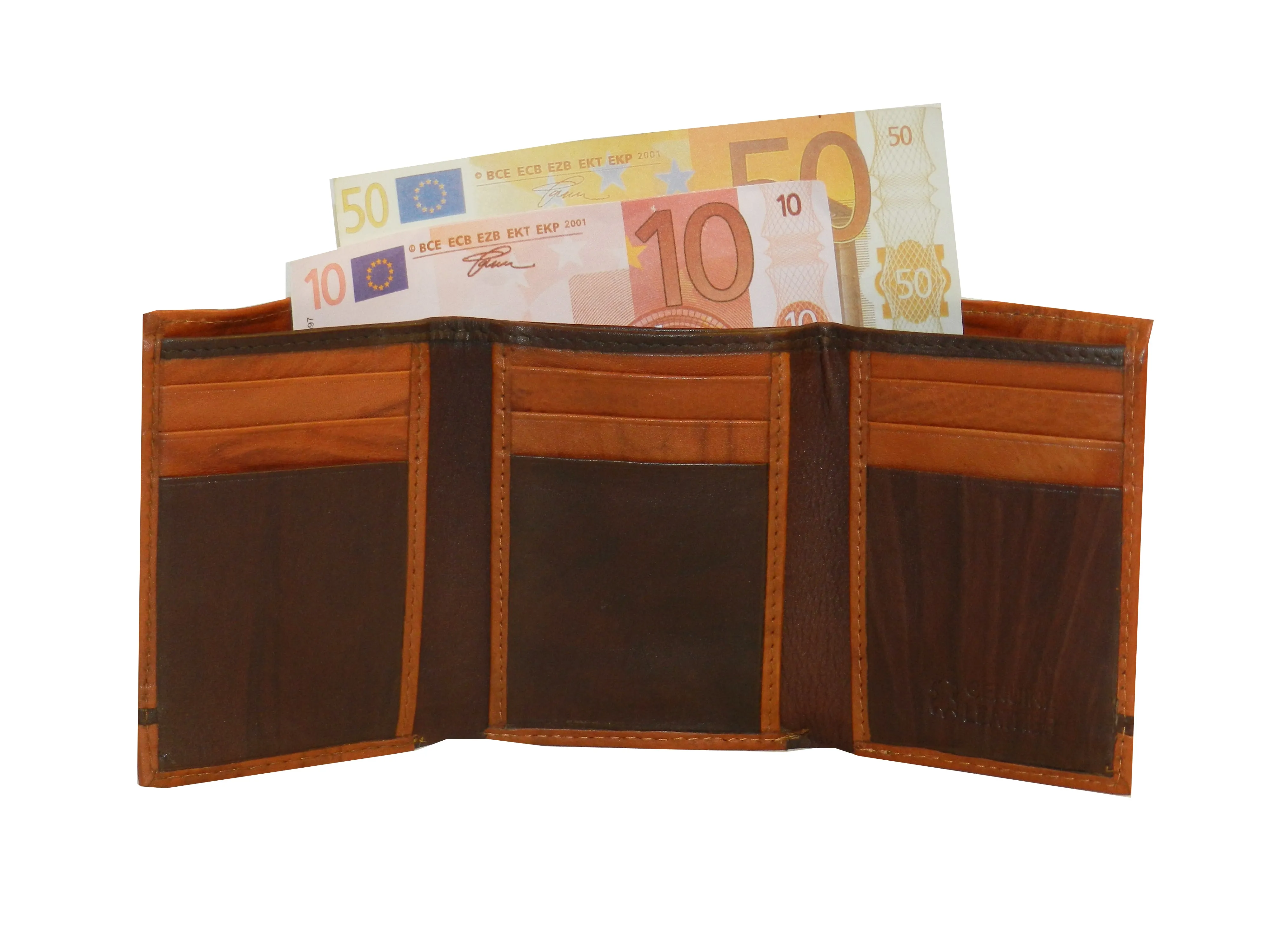 Special Logo Trifold Wallet Full Elastic #1508N [Elastic]
