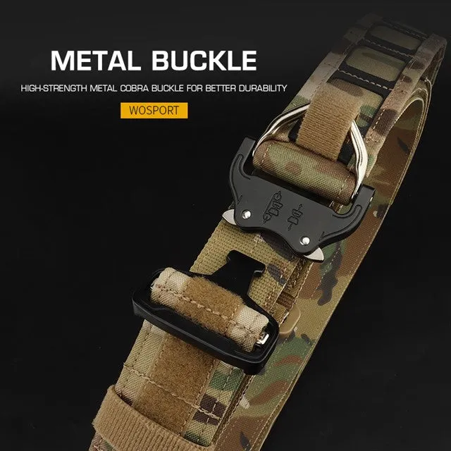 Special Ops shooting belt w/ Molle - Black