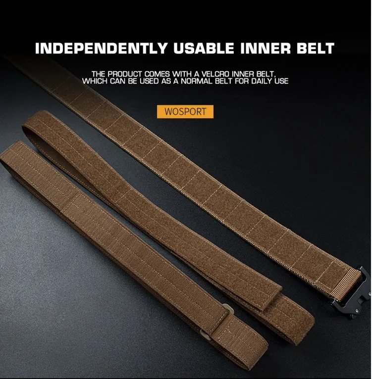 Special Ops shooting belt w/ Molle - Black