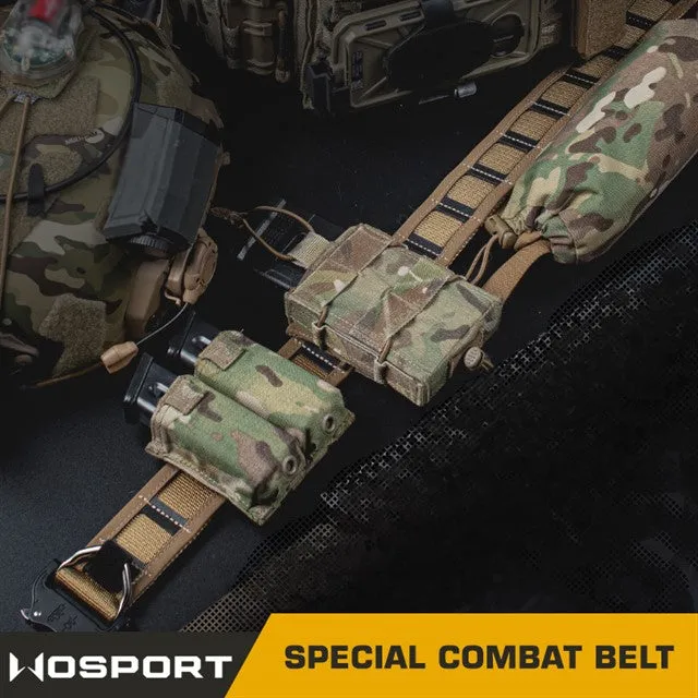 Special Ops shooting belt w/ Molle - Black