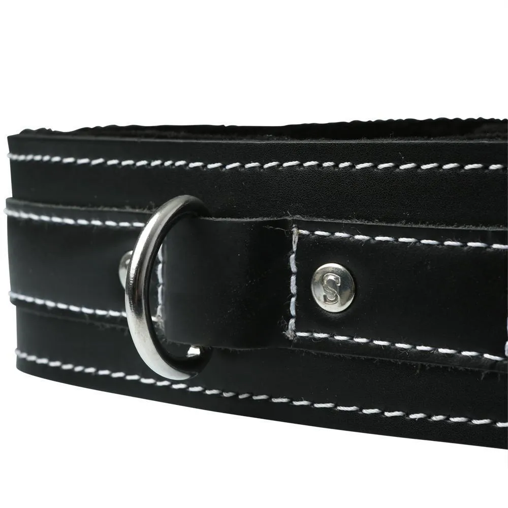 Sportsheets Lined Leather Collar