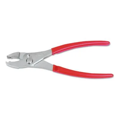 Stanley® Products Tether-Ready Soft Jaw Cannon Plug Pliers, Curved Jaw, 9 1/2 in Long, 253G-TT