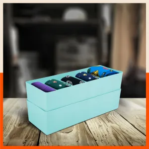 Stomo Dori Multi-Purpose Stackable Drawer Organizer For Home | Jade - Set of 2