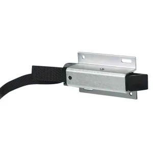 Sundecker Panel Latch - Black - 5" Grip Thru Hole - Strap - North