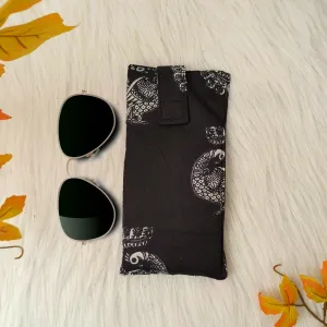 Sunglass Pouch Black Colour Bicycle Design
