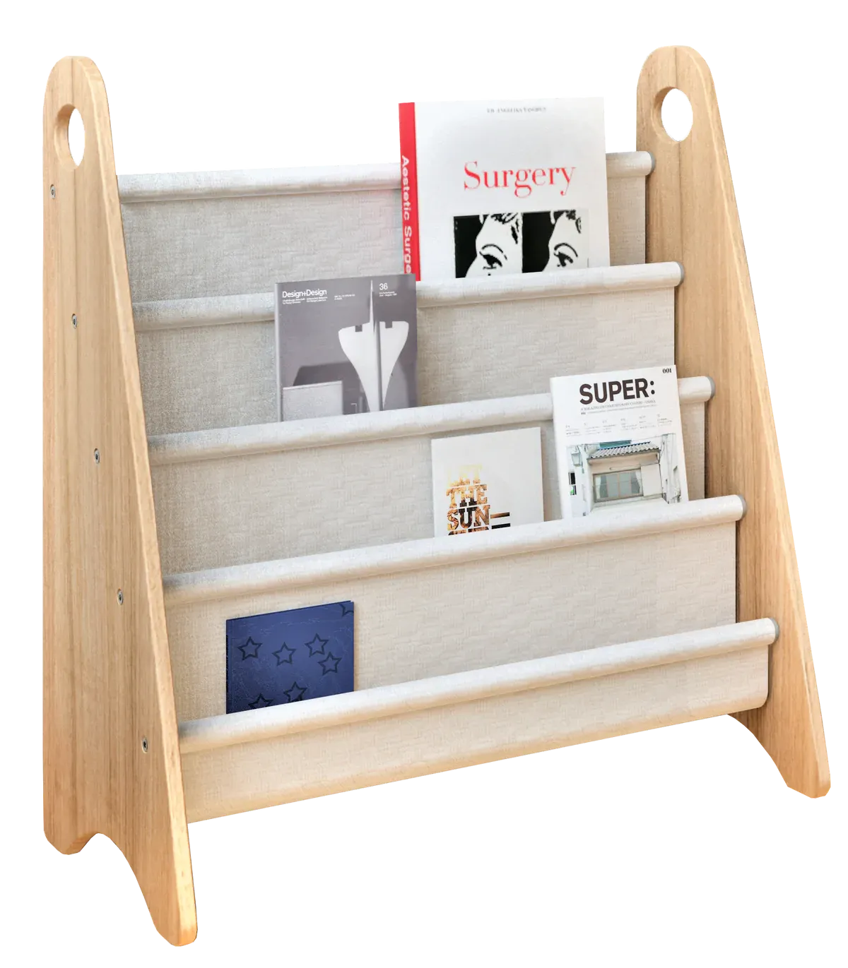 Super Cool Kids Mega Book Rack - Bookcase & Organizer For Kids - Play Sets
