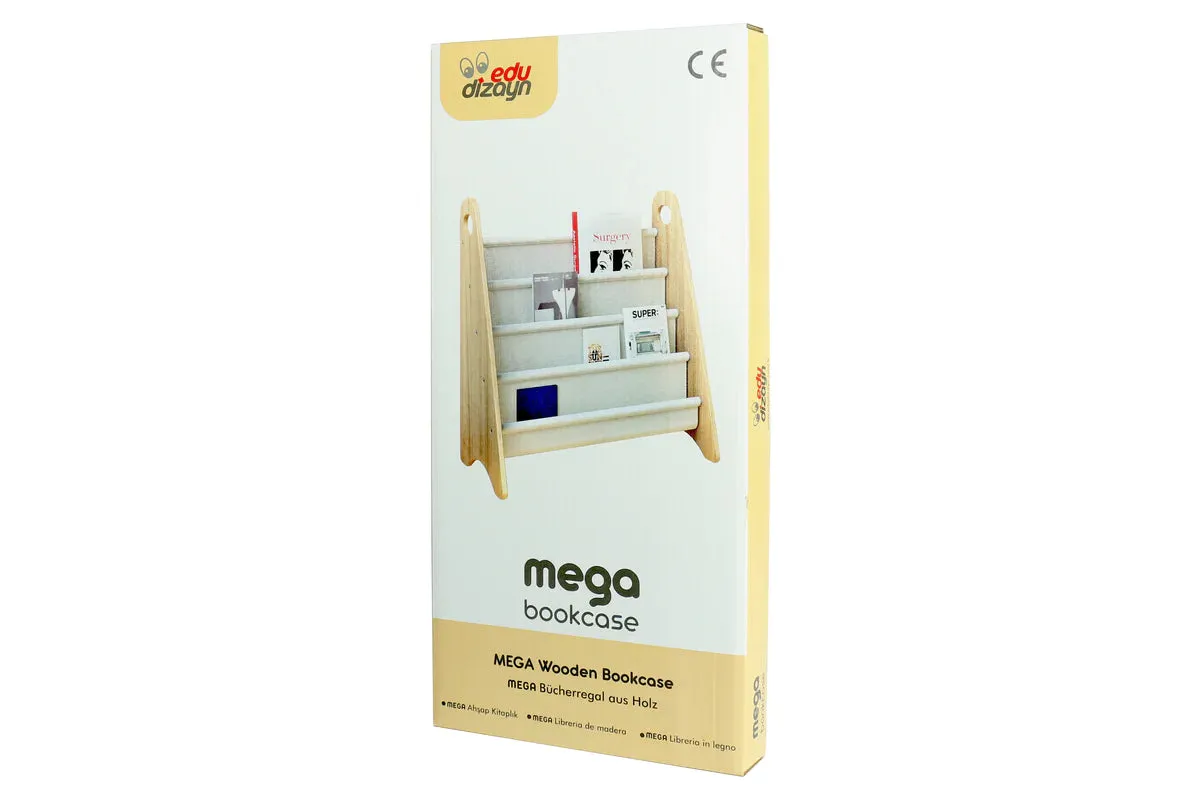 Super Cool Kids Mega Book Rack - Bookcase & Organizer For Kids - Play Sets