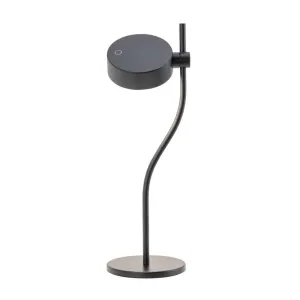 Super O Portable Table Lamp in Black