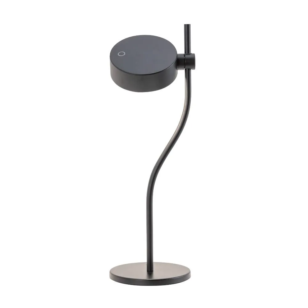 Super O Portable Table Lamp in Black