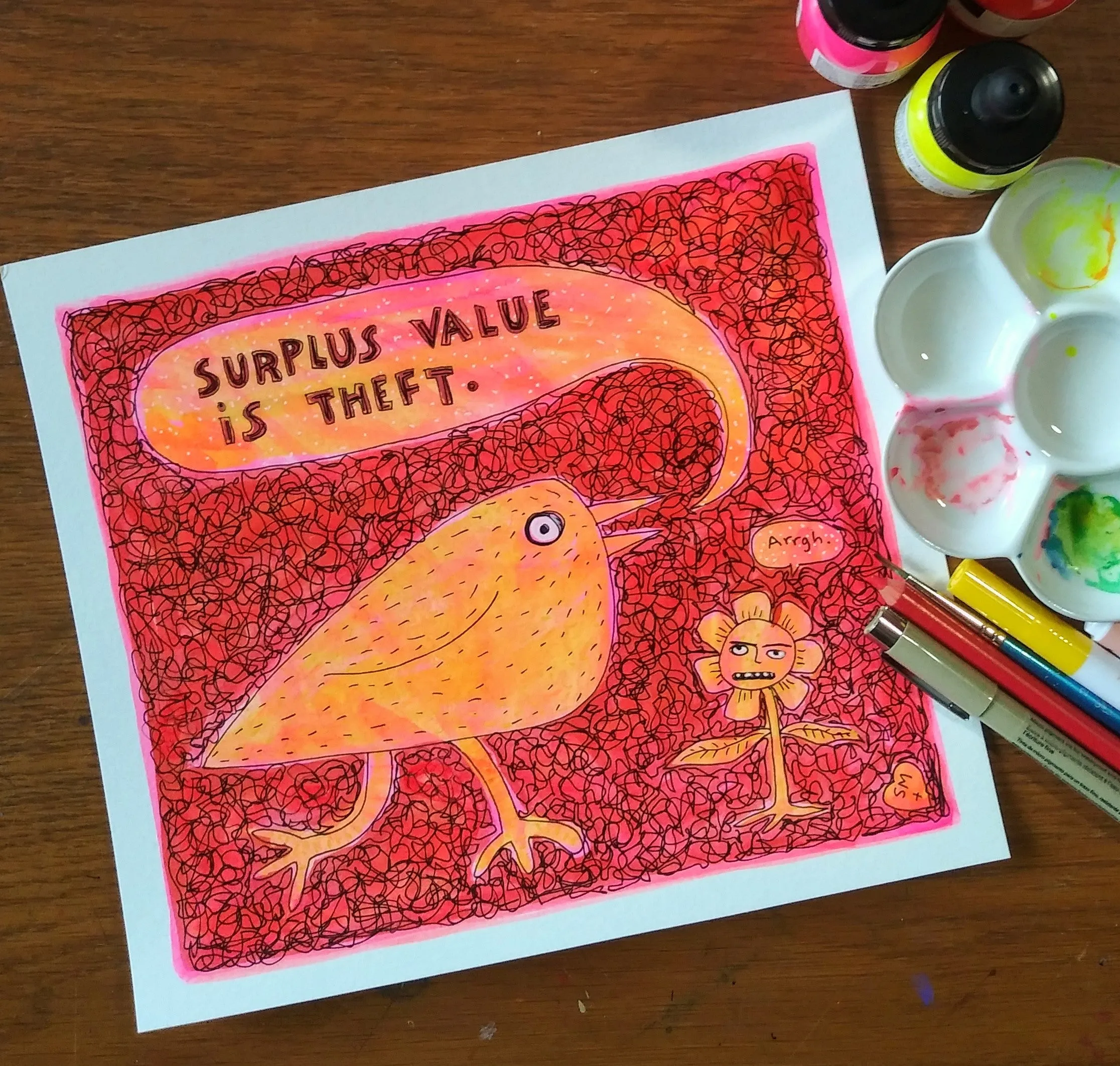 Surplus Value is Theft