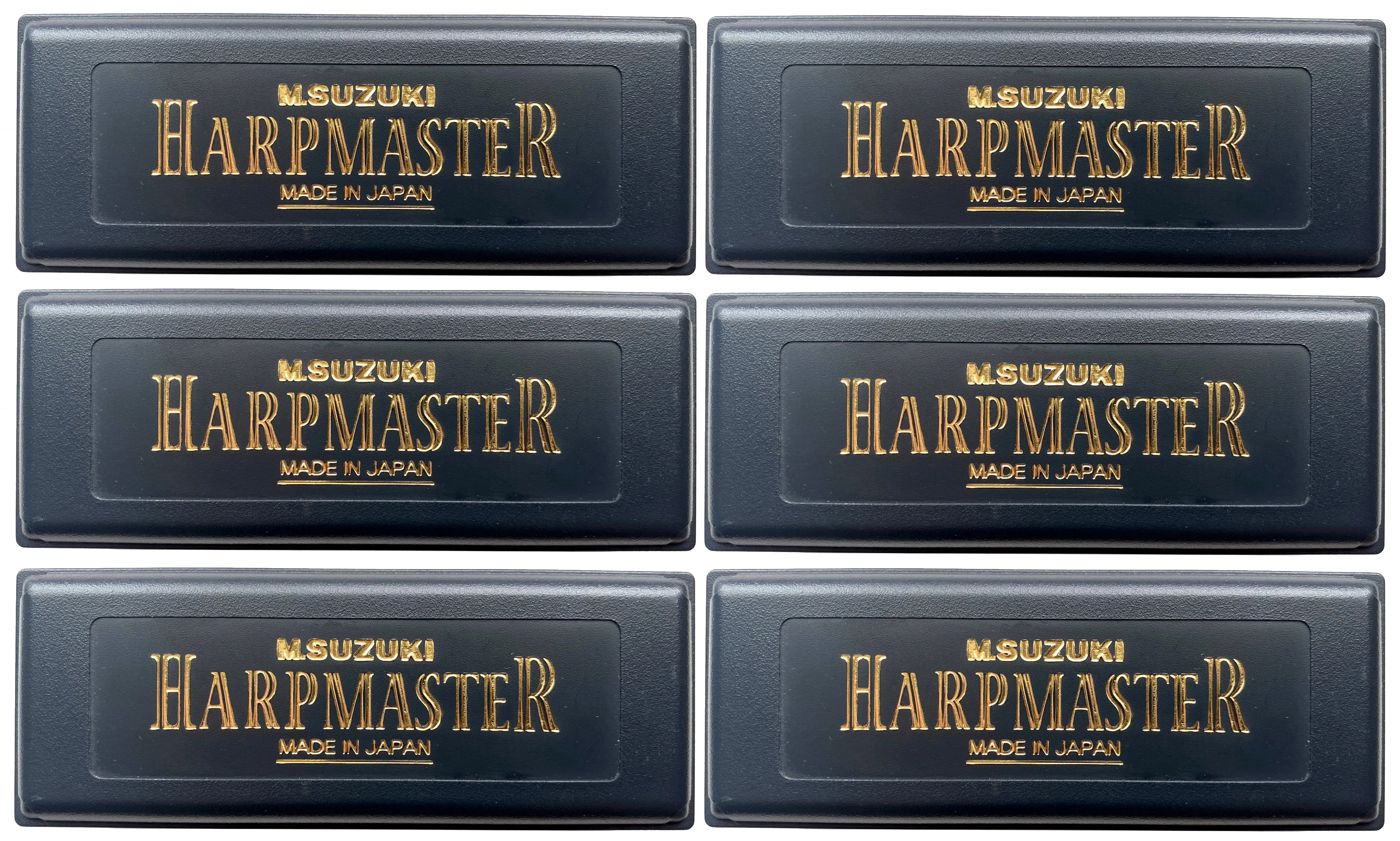 Suzuki Spare Harpmaster MR-200 Plastic Cases 6 Pack Free USA Shipping