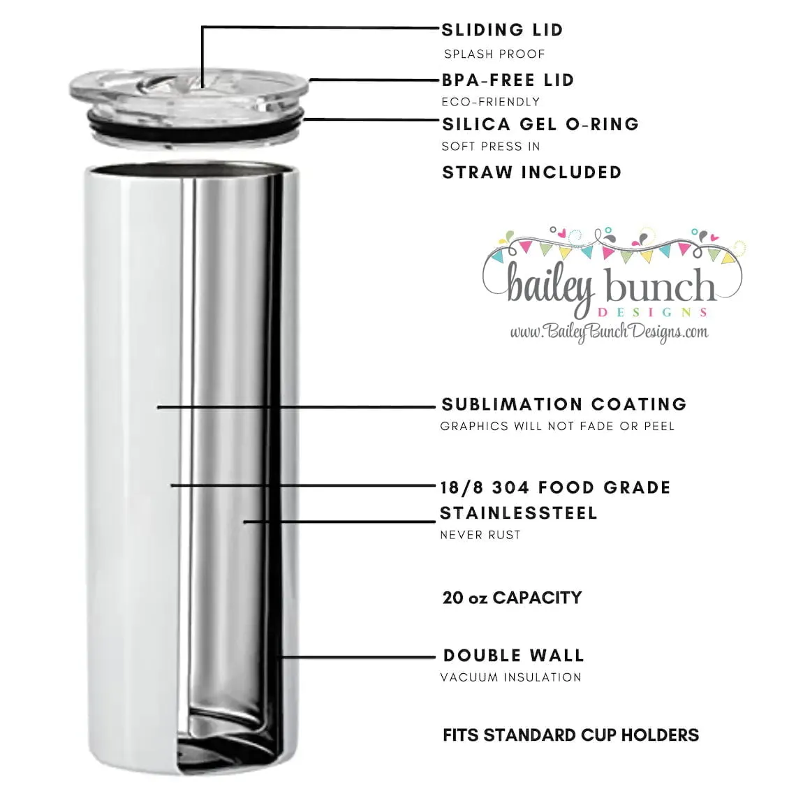 Teacher Pencil Shimmer Glitter Tumbler Personalized TUMBPENCIL0520