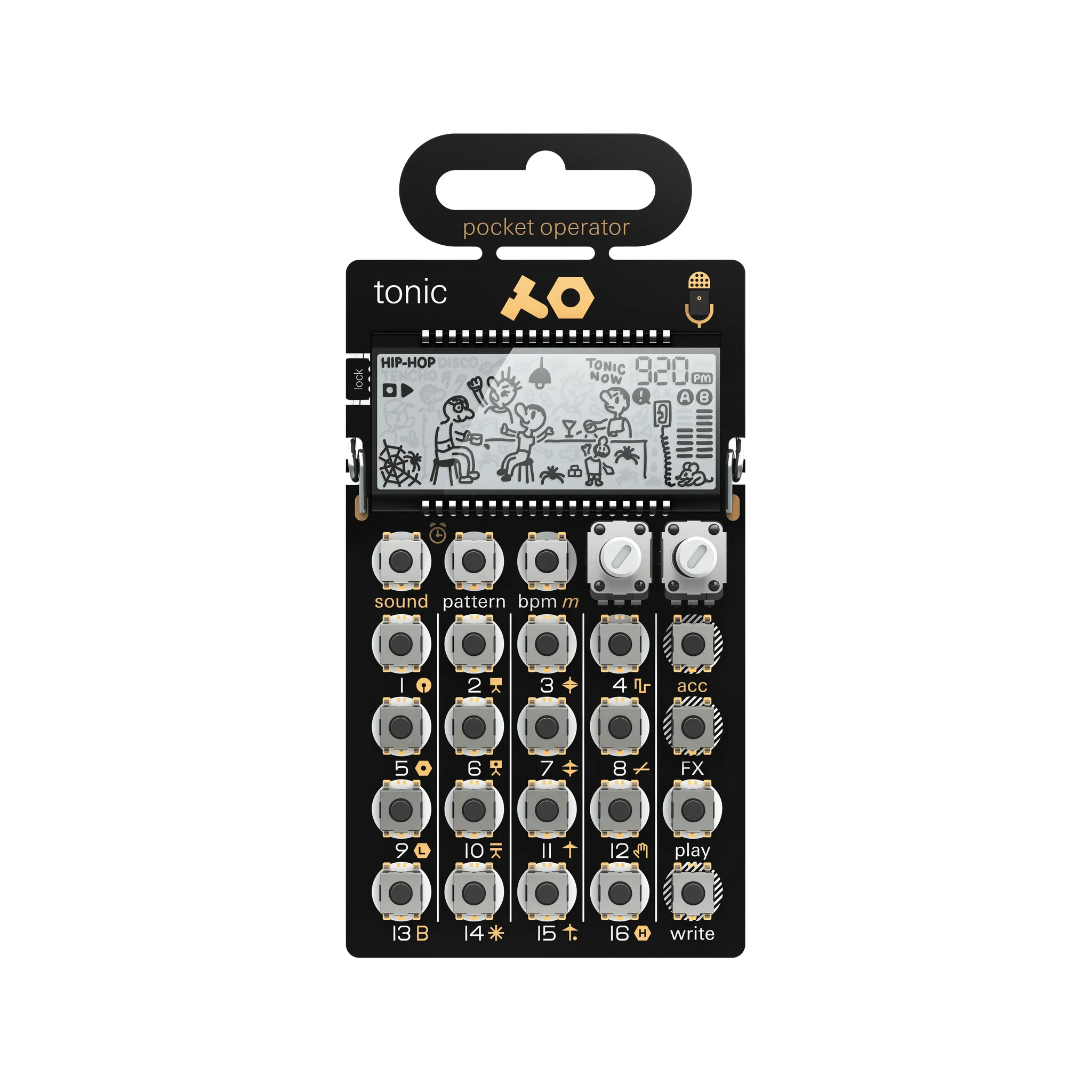Teenage Engineering PO-32 Tonic Drum Synthesizer and Sequencer