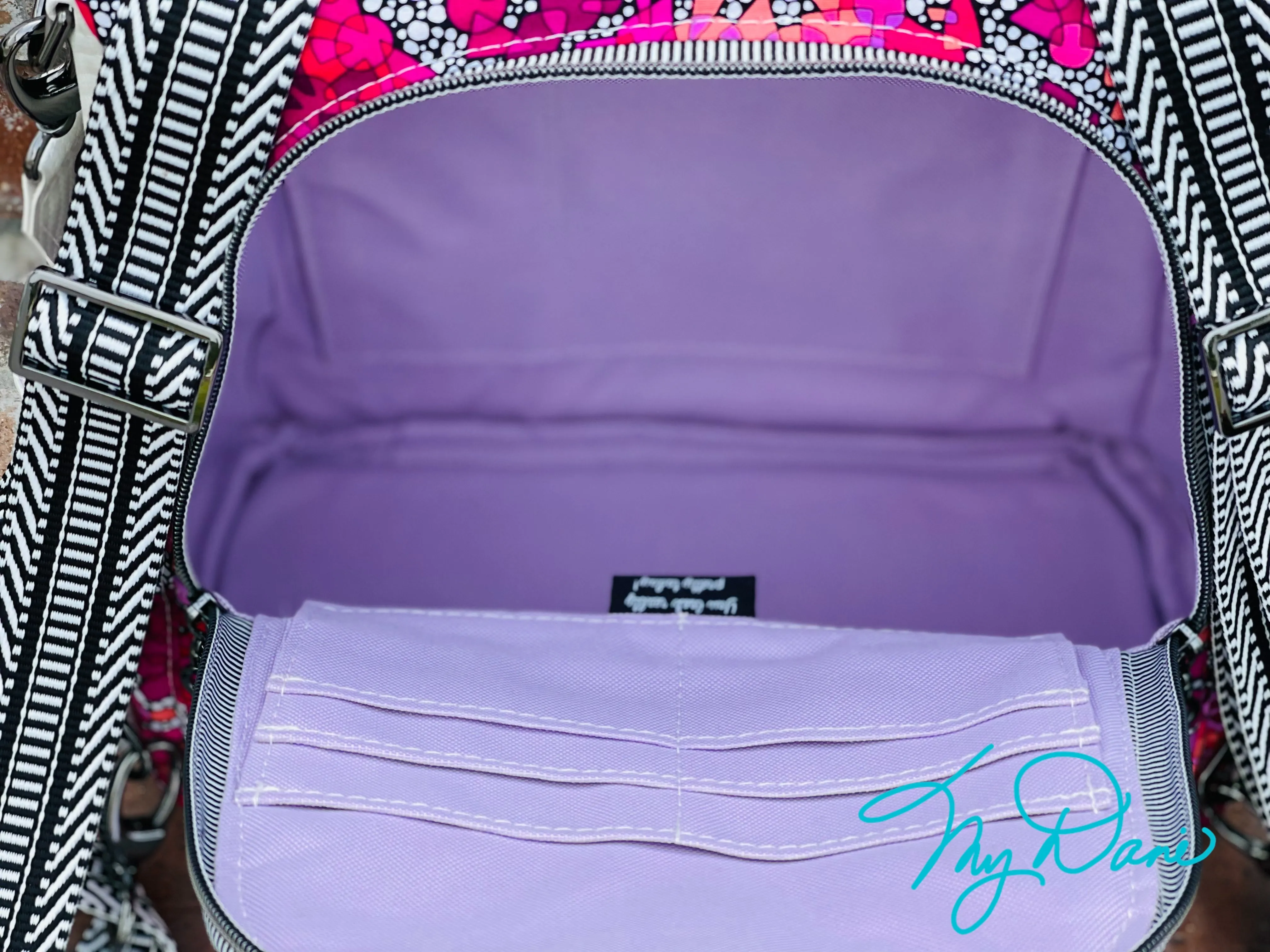 The Guardian Anti-Theft Backpack In Geo Hot pink