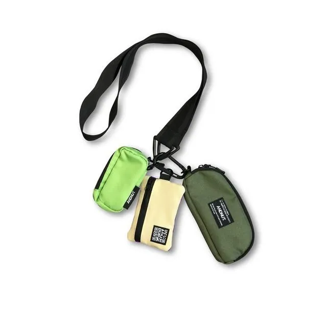 THREE POUCHES SHOULDER