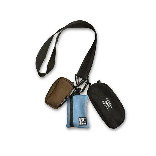 THREE POUCHES SHOULDER