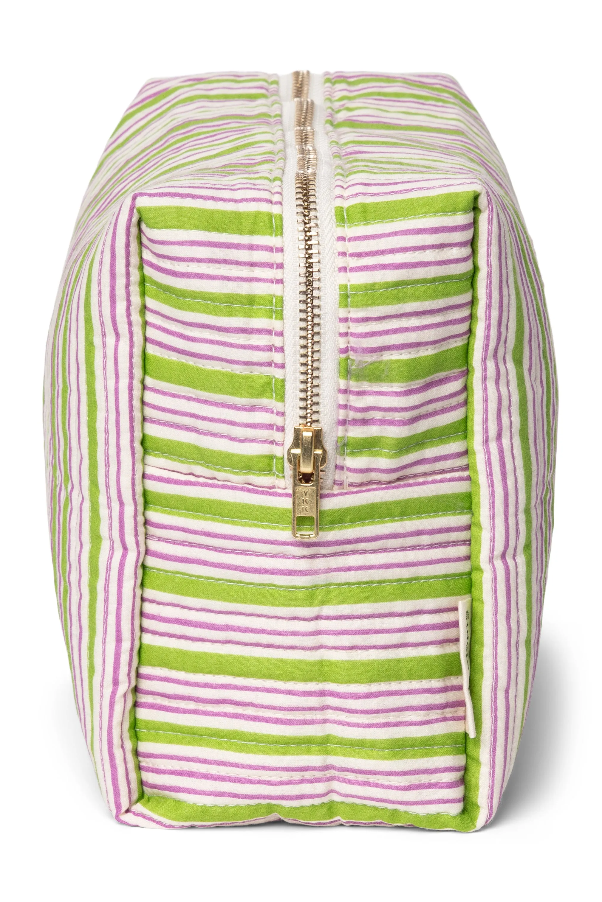 Titane Cotton Striped Toiletry Bag