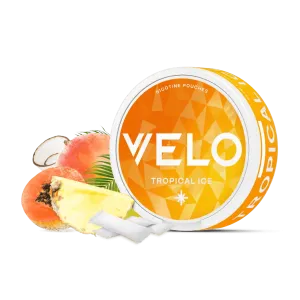 TROPICAL ICE NICOTINE POUCHES BY VELO