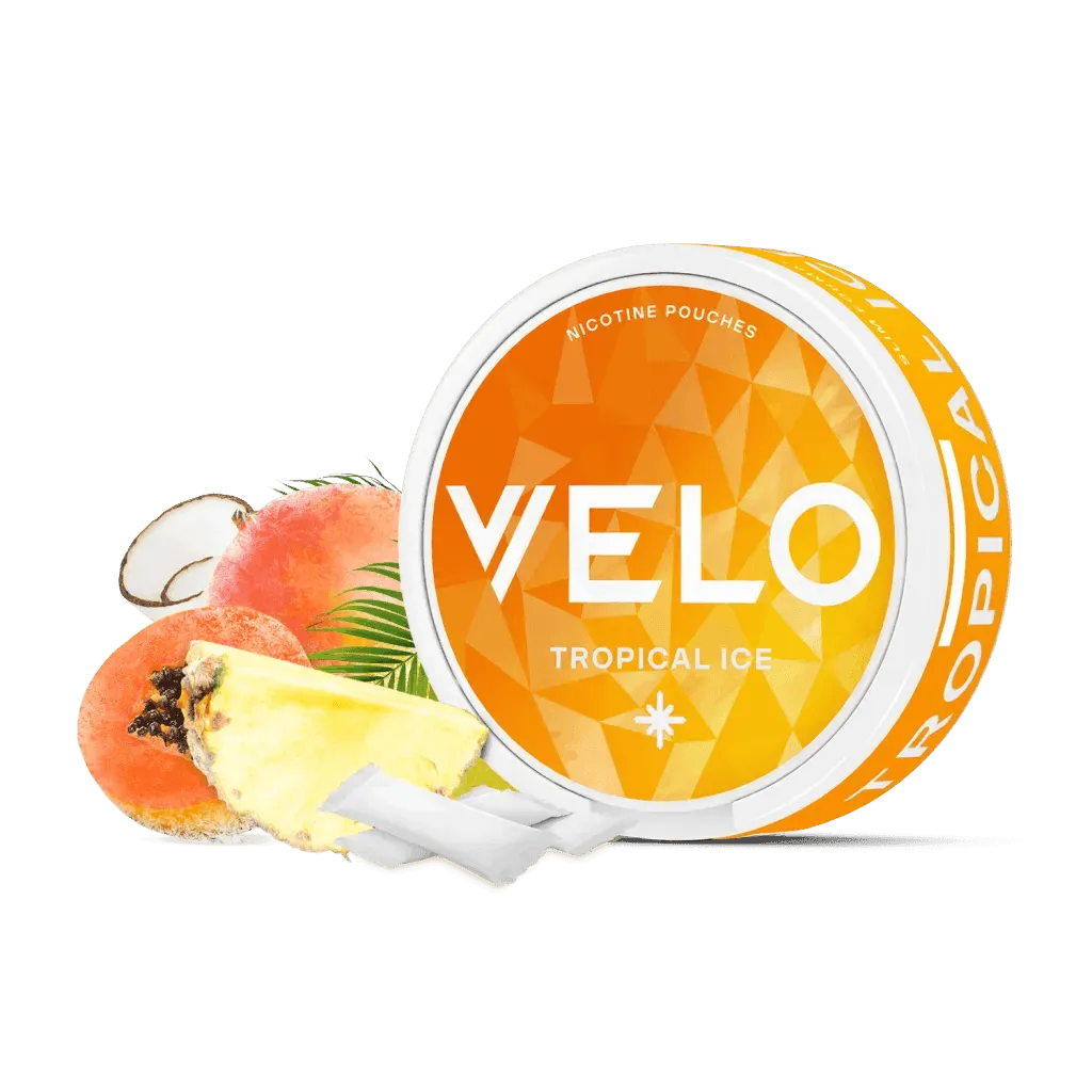 TROPICAL ICE NICOTINE POUCHES BY VELO
